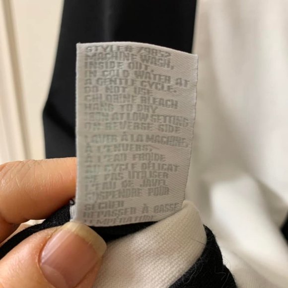 🌷3 for$25🌷Suzy Shier, US S, Black & White Colour Blocked Above the Knee Dress - Picture 5 of 5